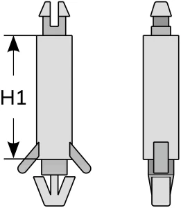 PCB support model selection drawing